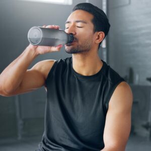 Ecoxion 💧 UV Smart Self-Cleaning Bottle – Navy Blue - Image 3